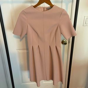 COS Waisted dress with pleats